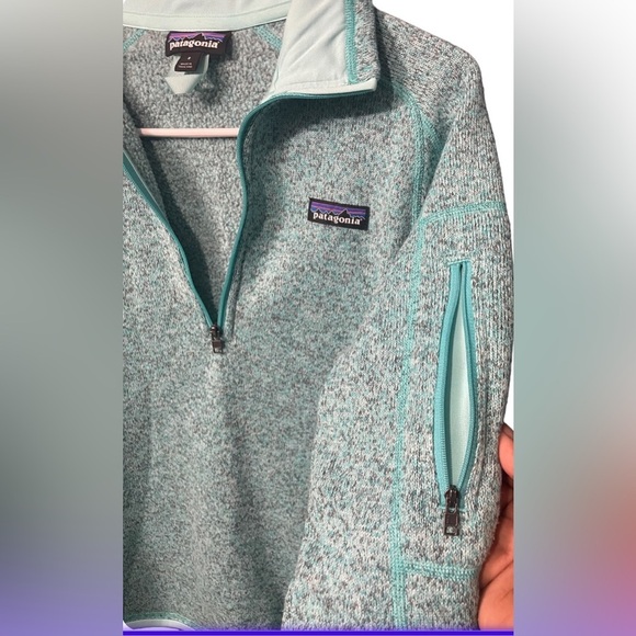 Patagonia Jackets & Coats,Patagonia Pull Over 3/4 Zip,Color:Green Mint,Size:S - Picture 4 of 7